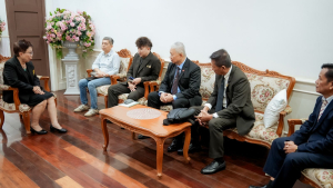 ร่วมพิธีลงนามบันทึกข้อตกลงความร่วมมือทางวิชาการระหว่าง มรภ.เทพสตรี กับ บริษัท เอสเค. ฟู้ดส์ 1975